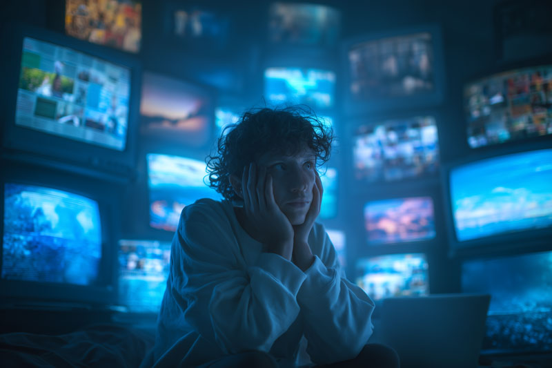 The mental health toll of living in a world full of chaos